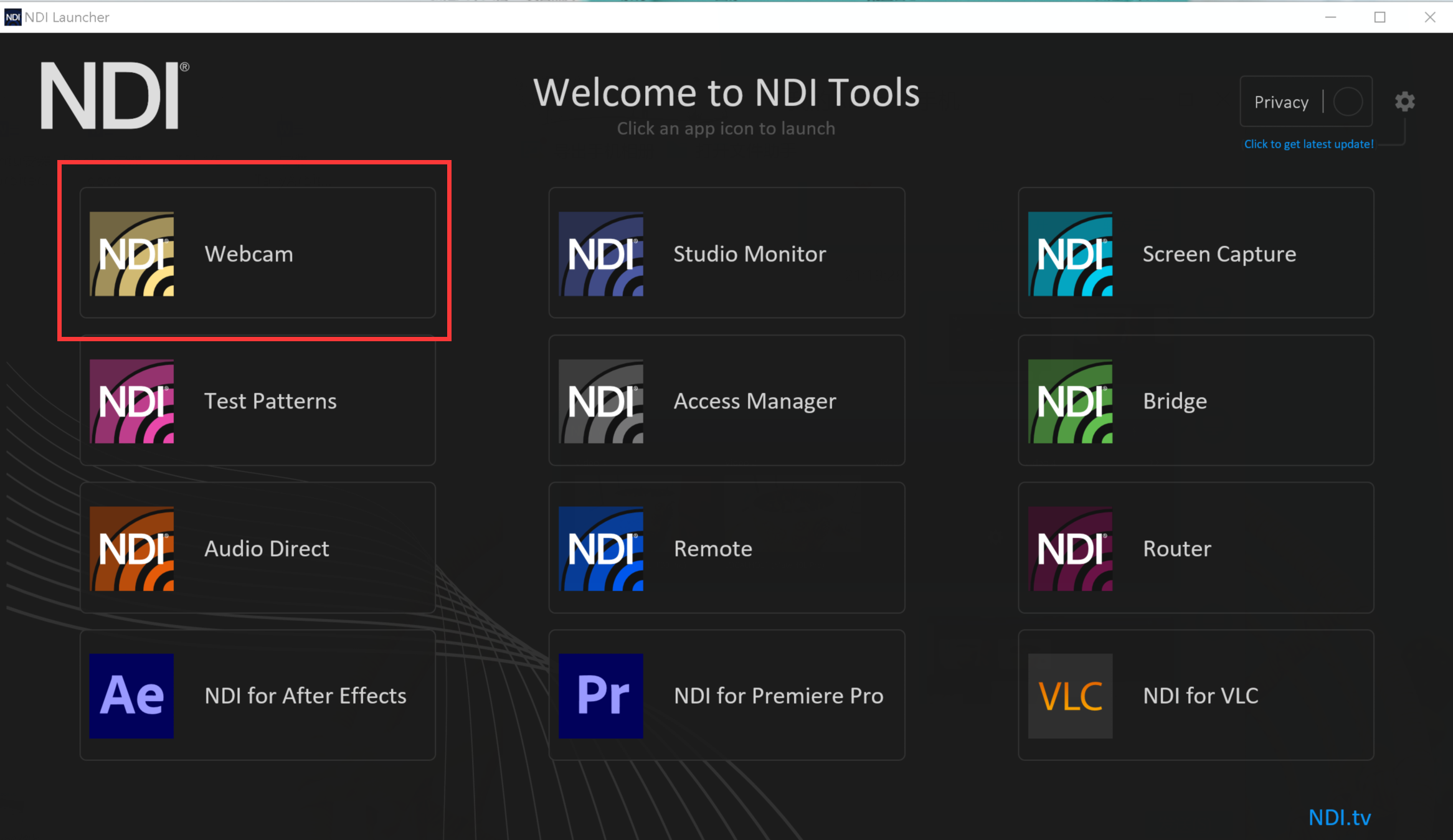 利用NDI Tools 实现局域网内手机信号接入直播软件